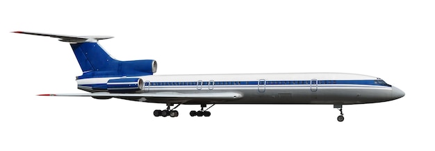 Photo scale model of old tu154