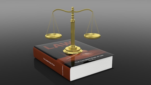 Весы правосудия по юридическому руководству