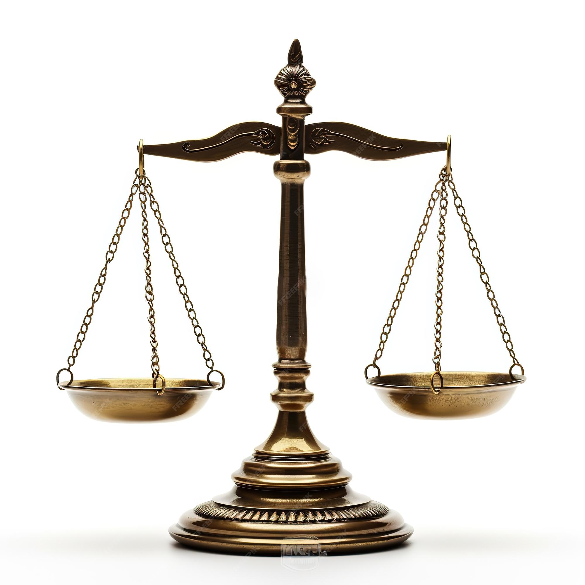 Premium AI Image scales of justice