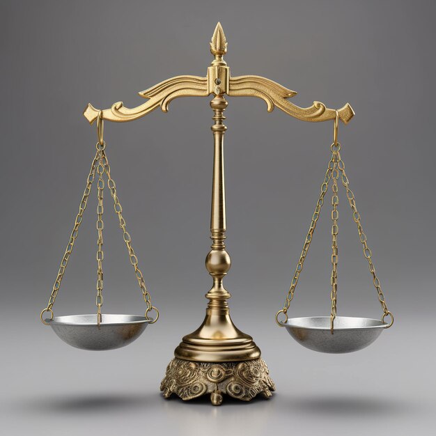 scales Law and justice concept