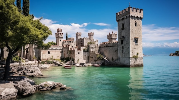 Scaliger Castle in Sirmione