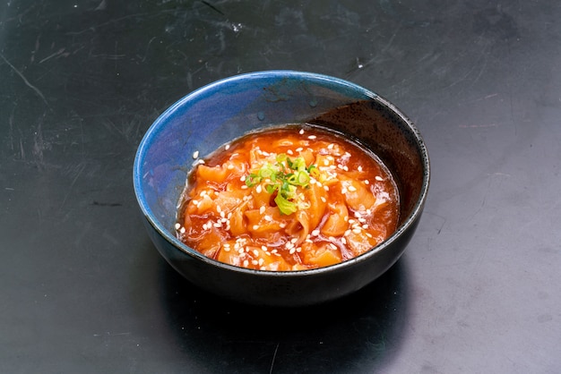 Scallop Salad with Sesame Oil