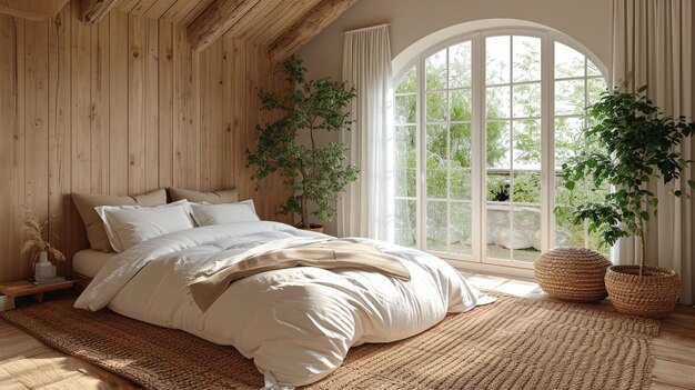 Scandinavian Style Bedroom Retreat