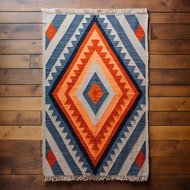 Foto tappeto kilim scandinavo svedese