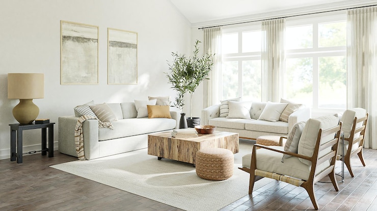 Foto scandinavisch interieur