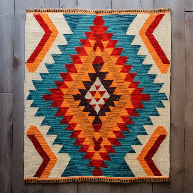 Scandinavisch Zweeds kilim tapijt