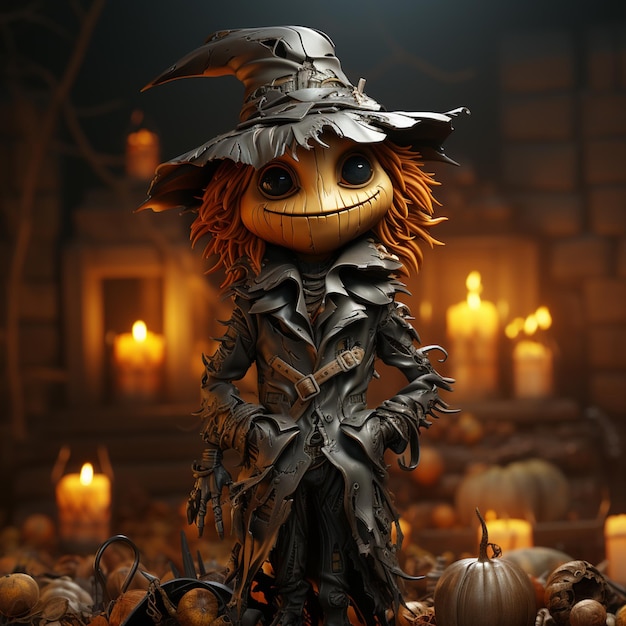scarecrow halloween theme