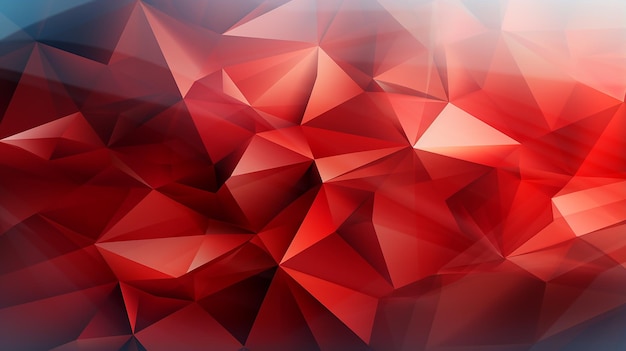 Foto scarlet_abstract_polygon_background