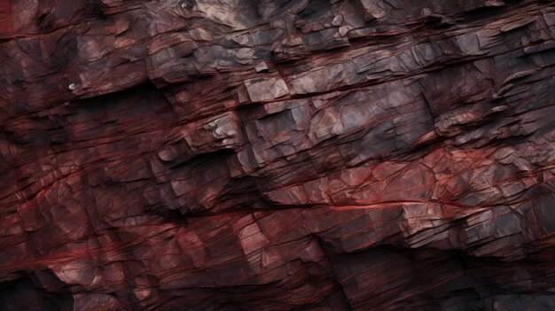 Scarlet Stone Majesty Deep Cliff Wall Texture