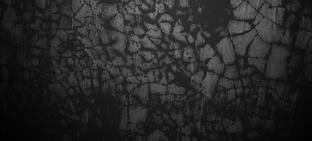 Страшный черный гранж гот дизайн ужас черный фон Страшные темные стены слегка светлая черная бетонная цементная текстура для фона