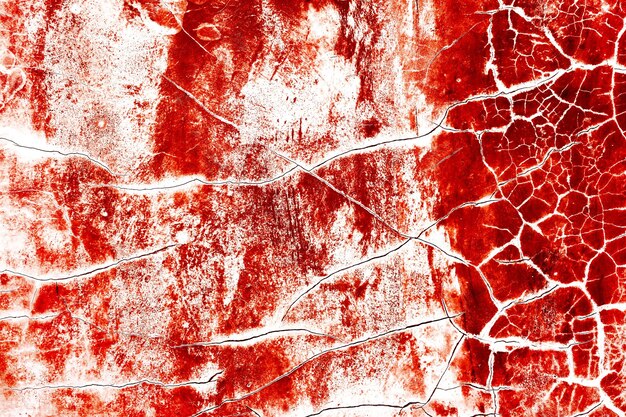 Scary bloody wall white wall with blood splatter for halloween background