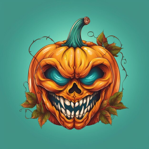 Premium AI Image | scary and cool halloween design