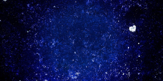 Scary dark blue grunge texture for background dark blue wall horror concept