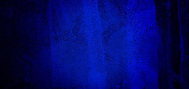 Spaventoso blu scuro grunge texture per sfondo blu scuro muro concetto horror