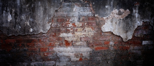 Scary dark cement for the background. old walls full of stains and scratches