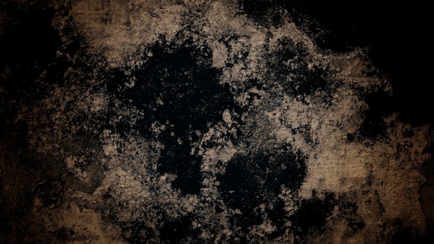 사진 배경에 대한 무서운 어두운 시멘트. 얼룩과 흠집이 가득한 벽