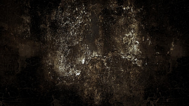 Scary dark old wall texture for the background the wall is full of stains and scratches