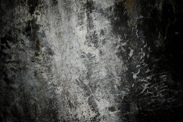 Scary dark wall background old walls full of stains and scratches horror concept wall background