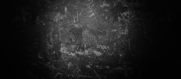 Scary dark wall texture for background cement full of stains and scratches