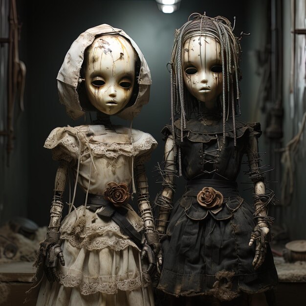 Photo scary dolls fashion