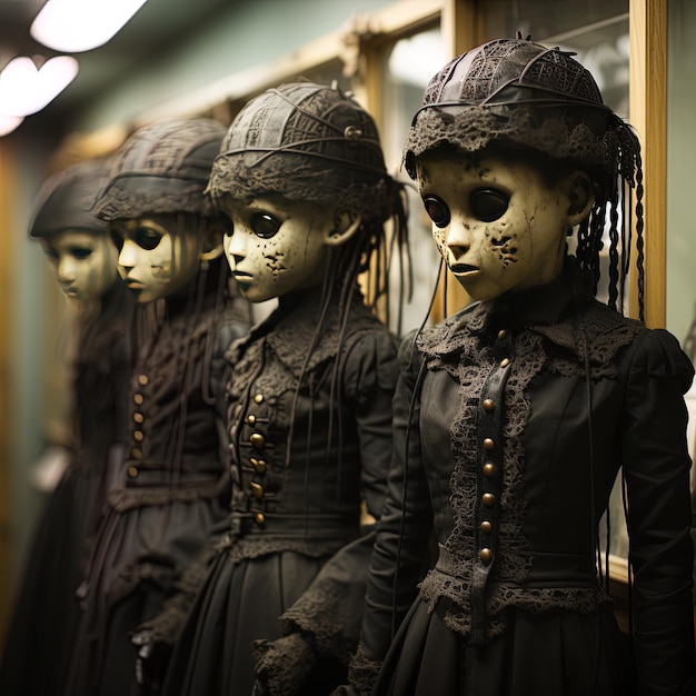 Photo scary dolls fashion