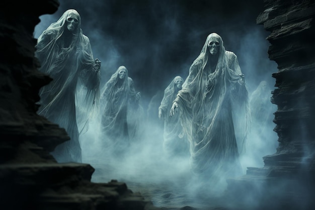 Scary Ghosts myths and legends