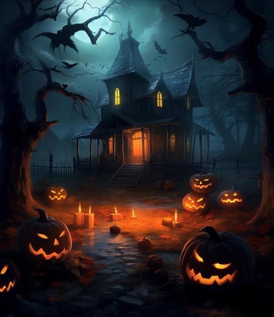 Scary Halloween Night
