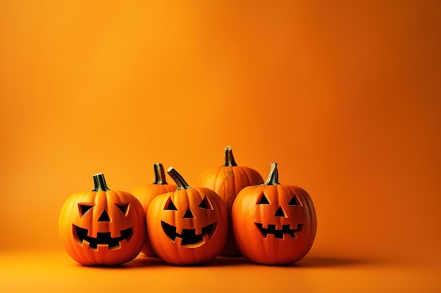 scary halloween pumpkins