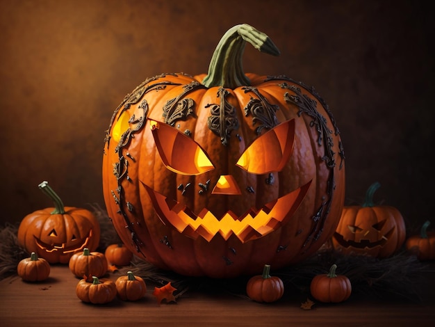 Scary and HD Halloween pumpkin images 4