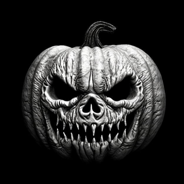 Scary Jack O Lantern halloween pumpkin