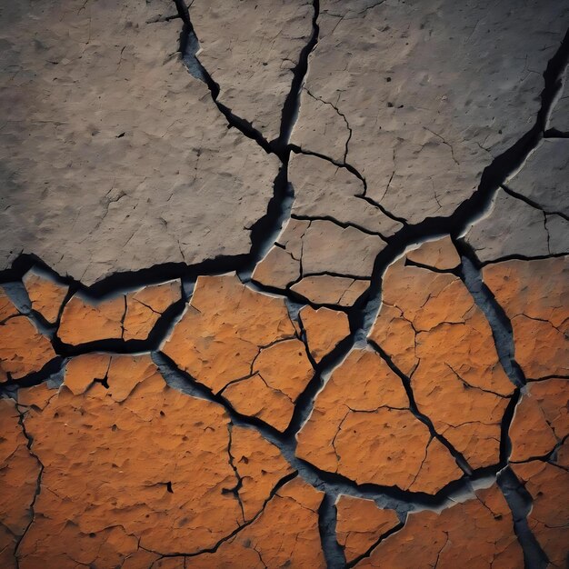 Scary old cement cracks is great for halloween theme background