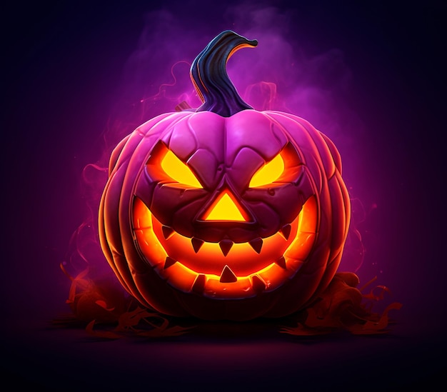 scary pumpkin image