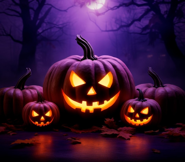 scary pumpkin image