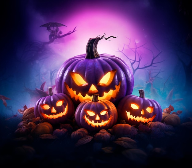 scary pumpkin image