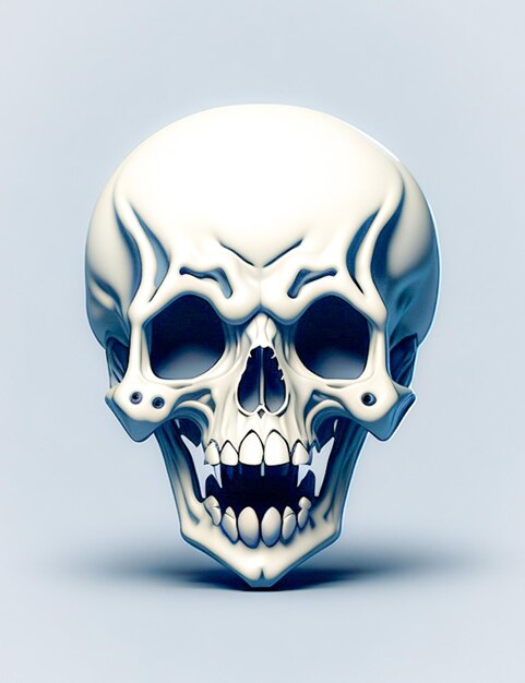 scary skull