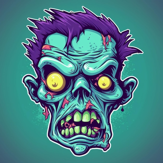 Scary Zombie illustration