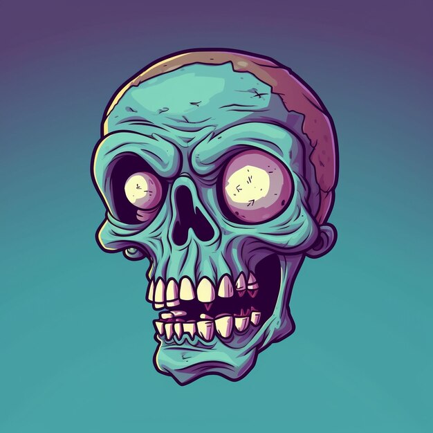 Scary Zombie illustration