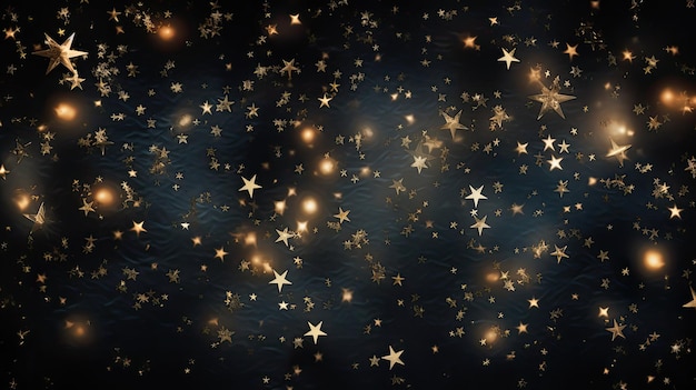 Scattered metallic stars