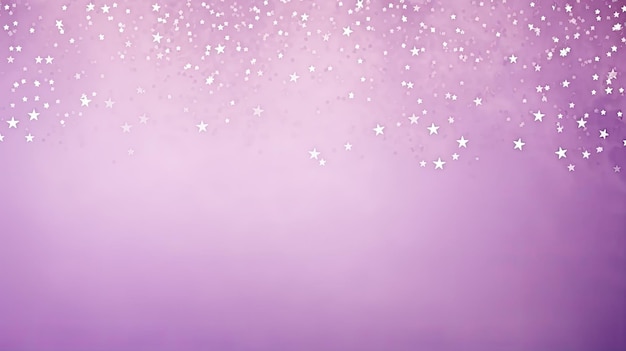 散らばった紫色の星の背景