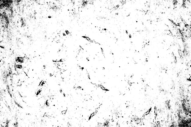 Scattered stains and spots on white concrete wall for texture background