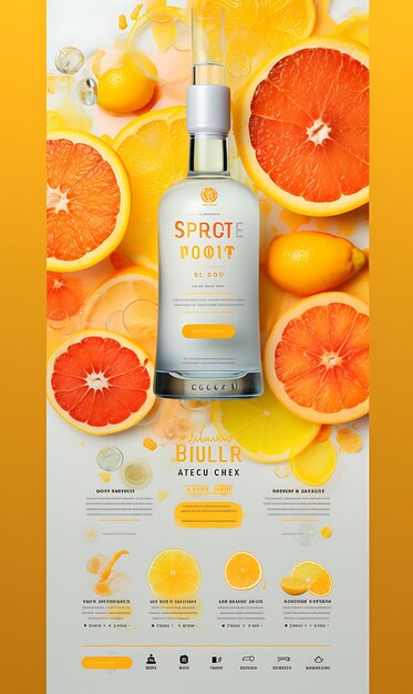 Scene of barrel aged tequila with a warm amber and blue palette barre 69f62 poster menu flyer design