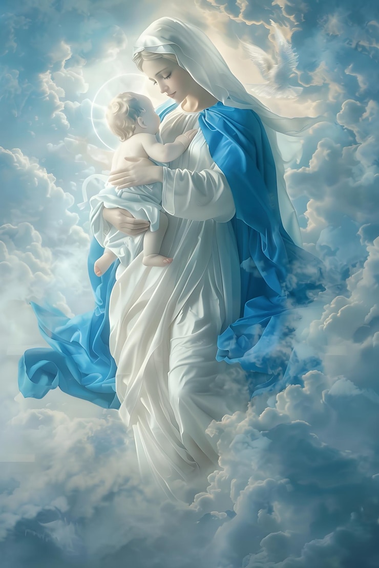 Photo scene of the birth of jesus christ epiphany scene virgin mary and joseph miracle holy family christmas easter