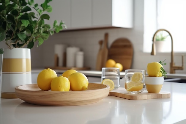 A scene in a corner of the kitchen