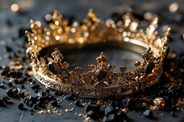 Scene creator carnival golden crown