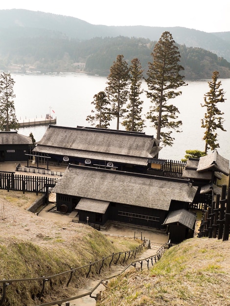 Scenery of Hakone Sekisho, Japan