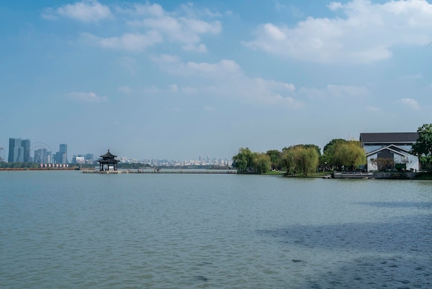 金鶏湖蘇州中国の風景