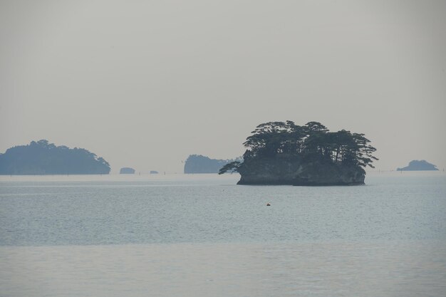 Photo the scenery of matsushima the three scenery of japan