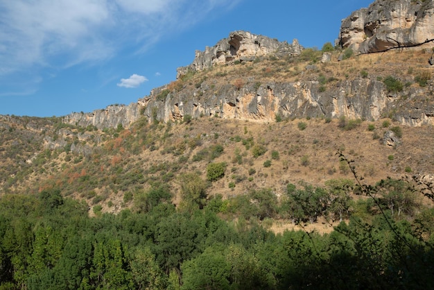 Scenery at Panton de la Oliva Reservoir, Madrid Spain