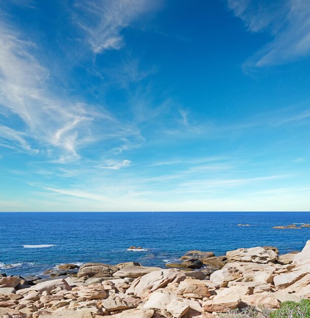 Scenic clouds in Costa Paradiso Sardinia