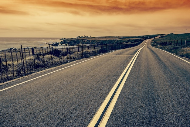 Scenic Coastal Road